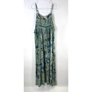 Jaded Gypsy Maxi Dress Long Floral Size S/M Sleeveless Bohemian Festival